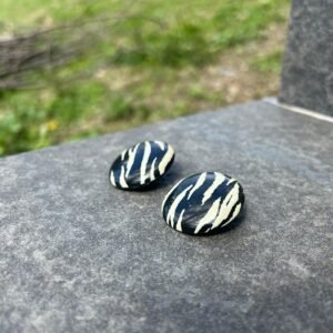 Pendientes animal print